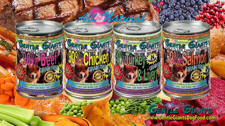 Gentle Giants Canned Dog Food - GENTLE 